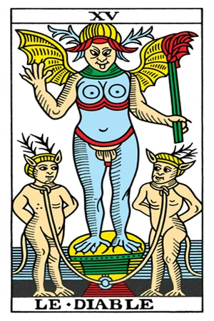 Meaning of card The Devil - Free Tarot at Tarot Center Card The Devil at Tarot Center - Free Tarot