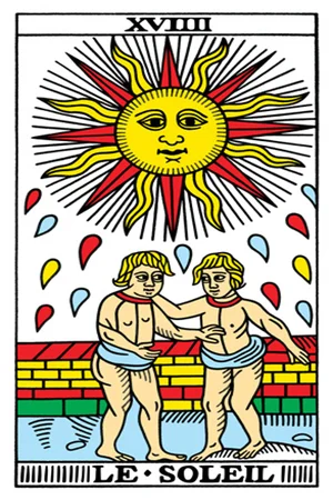 Meaning of card The Sun - Free Tarot at Tarot Center Card The Sun at Tarot Center - Free Tarot