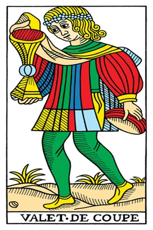Meaning of card Jack of Hearts - Free Tarot at Tarot Center Card Jack of Hearts at Tarot Center - Free Tarot