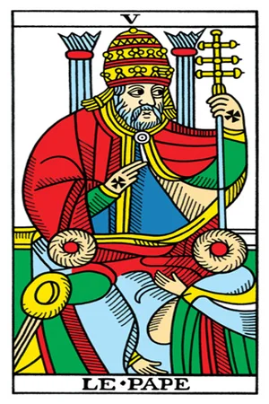 Meaning of card The Pope - Free Tarot at Tarot Center Card The Pope at Tarot Center - Free Tarot