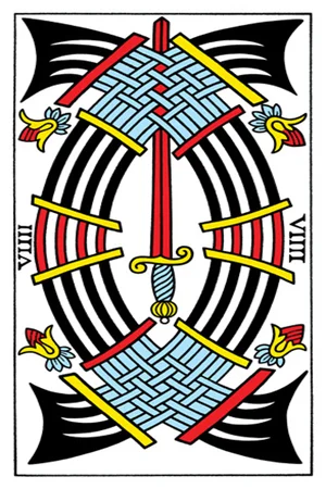 Meaning of card Nine of Swords - Free Tarot at Tarot Center Card Nine of Swords at Tarot Center - Free Tarot