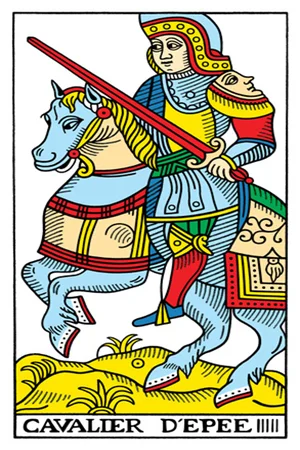 Meaning of card Knight of Swords - Free Tarot at Tarot Center Card Knight of Swords at Tarot Center - Free Tarot