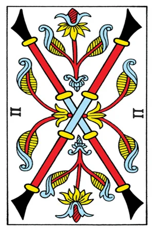 Meaning of card Two of Wands - Free Tarot at Tarot Center Card Two of Wands at Tarot Center - Free Tarot