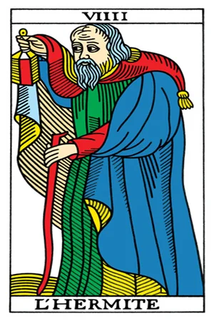 Meaning of card The Hermit - Free Tarot at Tarot Center Card The Hermit at Tarot Center - Free Tarot