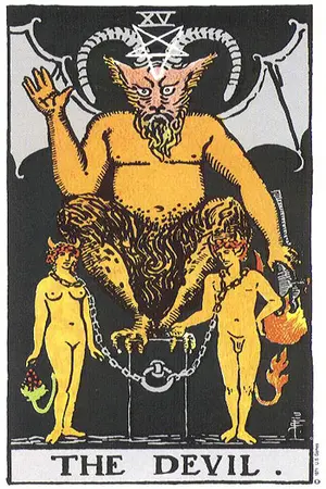 Meaning of card The Devil - Free Tarot at Tarot Center Card The Devil at Tarot Center - Free Tarot