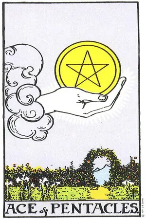 Meaning of card Ace of Diamonds - Free Tarot at Tarot Center Card Ace of Diamonds at Tarot Center - Free Tarot