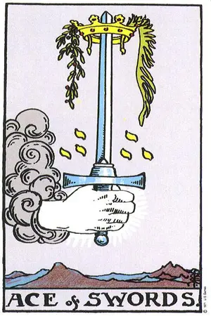 Meaning of card Ace of Swords - Free Tarot at Tarot Center Card Ace of Swords at Tarot Center - Free Tarot